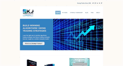 Desktop Screenshot of kjtradingsystems.com